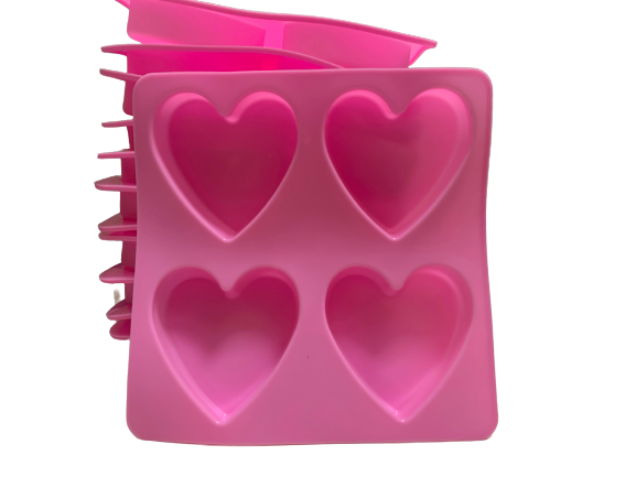 Love Heart Silicone Moulds