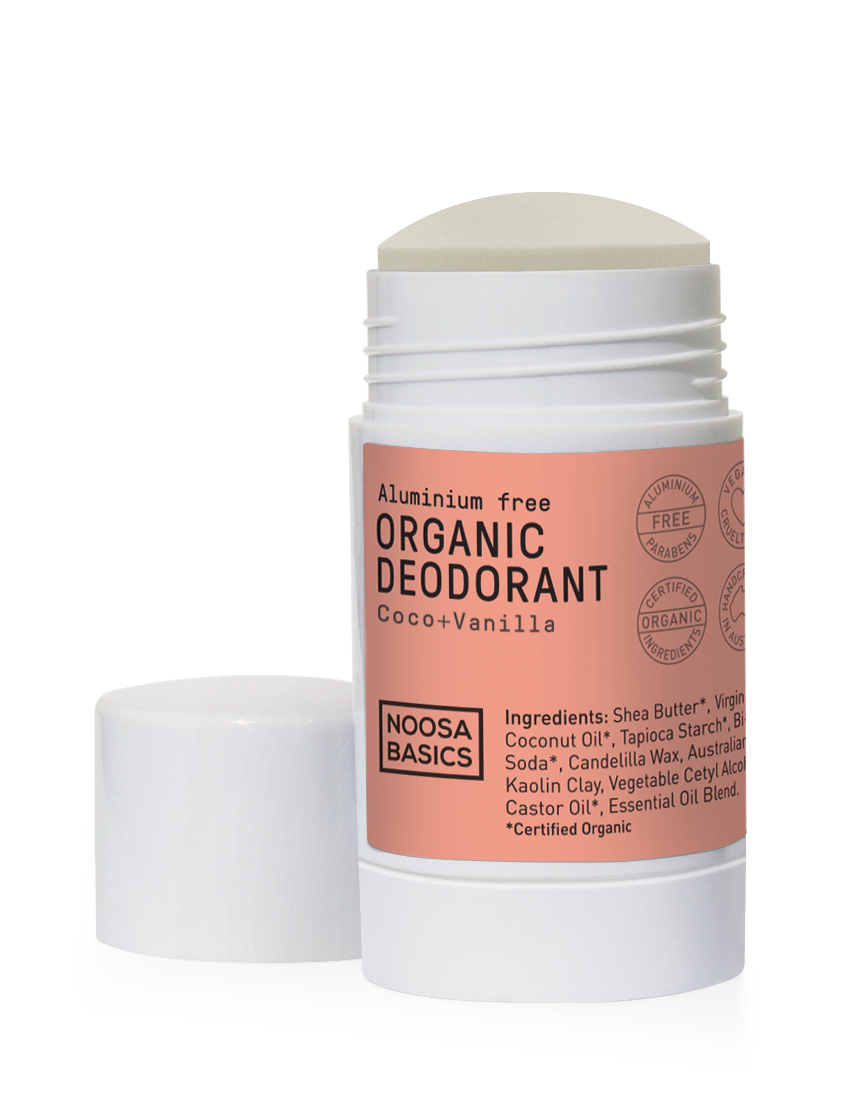 Deodorant Stick (Coco+Vanilla) Organic - Noosa Basics