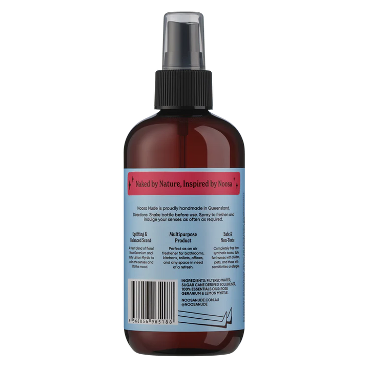 Room Spray Zesty Rose by Our Eco Home/ Noosa Nude