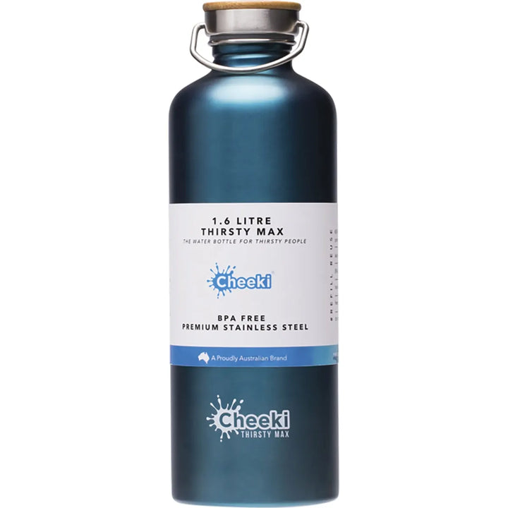 Stainless Steel Bottle'Thirsty Max' 1.6L from Cheeki