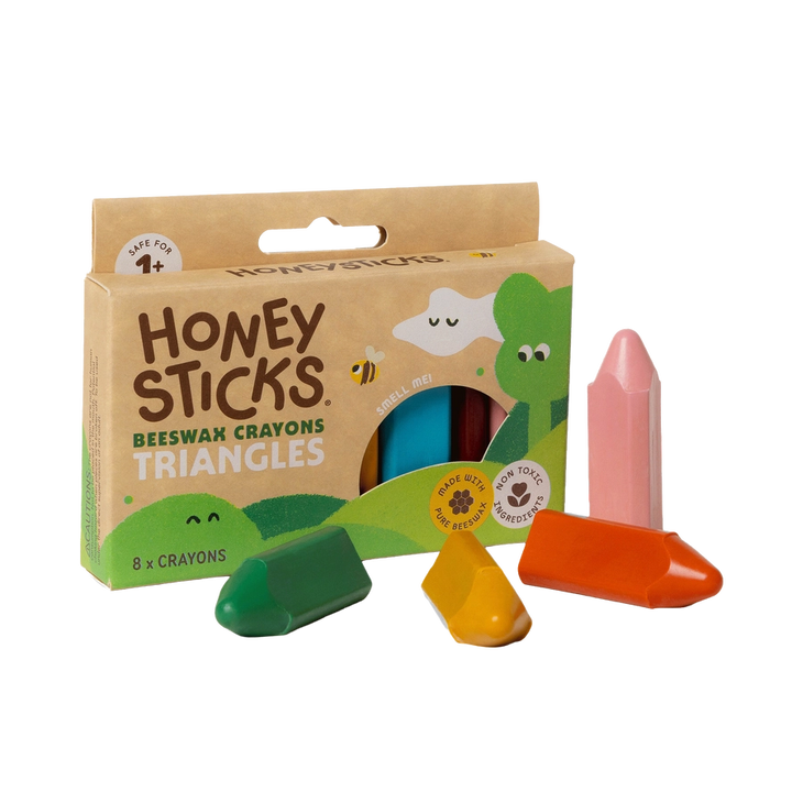 Honey sticks Triangle Crayons 8pk