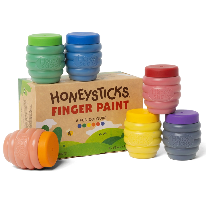 Honey sticks Finger Paints- 6 Pack