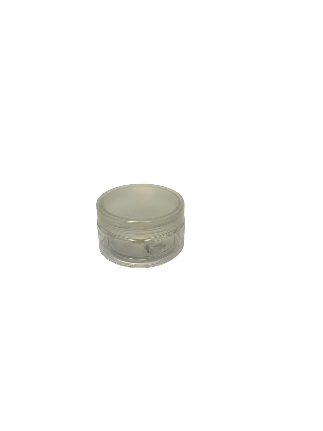 Bottle-Jar Clear PET plastic with Clear screw lid-50ml