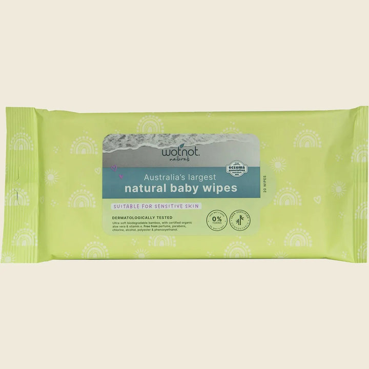 Biodegradable Baby Wipes from WotNot