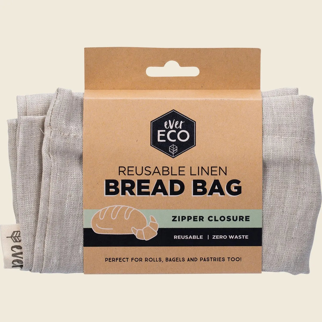 Reusable Linen Bread Bag by EVER ECO