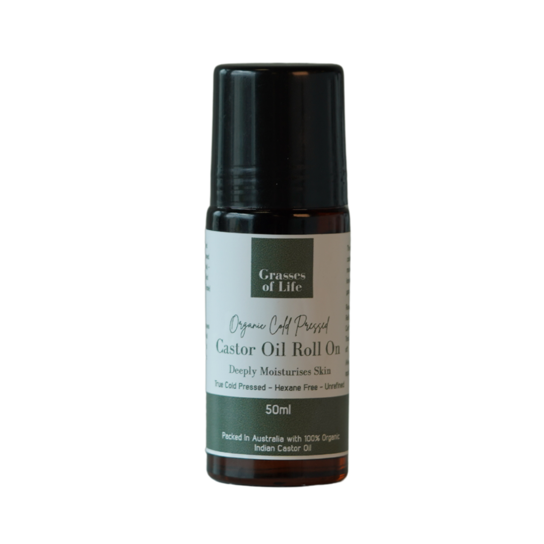 Castor Oil Roll-On by Grasses of Life
