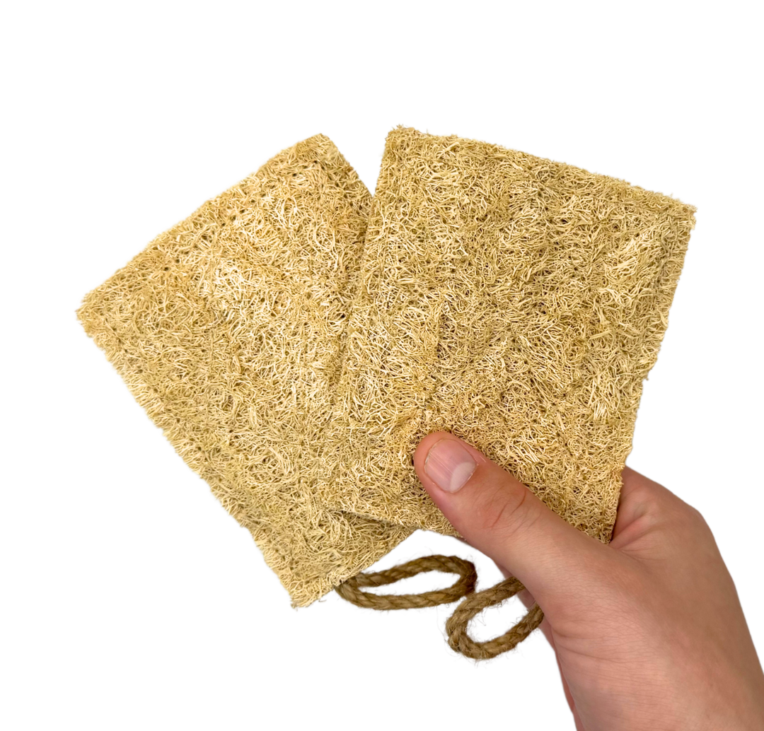 LOOFAH - all purpose scrubber SMALL SET OF 2