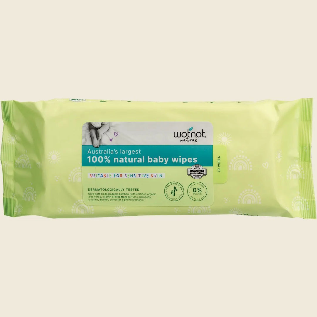 Biodegradable Baby Wipes from WotNot-70pack