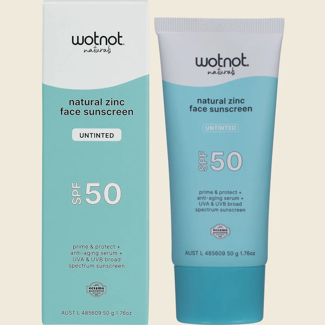 WotNot Sunscreen SPF50 UNTINTED FACE