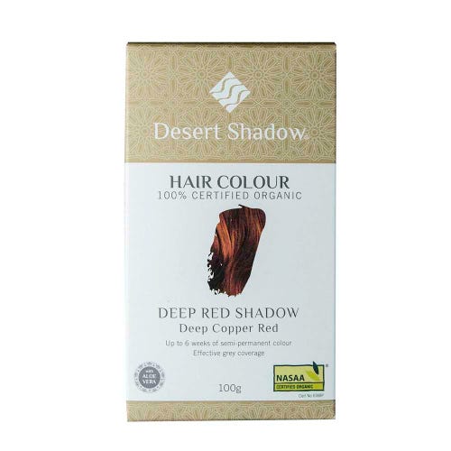 Hair Colour DEEP RED SHADOW - Deep Copper Red- from Desert Shadow