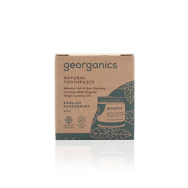 Natural Mineral-rich Toothpaste (Peppermint) - Georganics