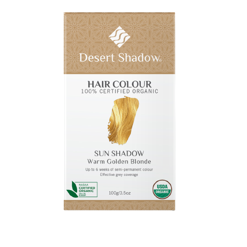 Hair Colour SUN SHADOW - Warm Golden Blonde- from Desert Shadow