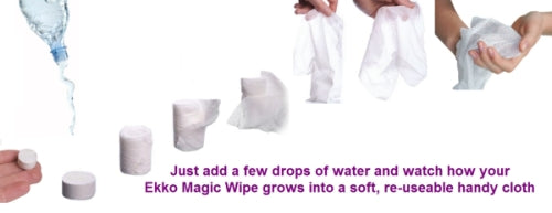 Cotton Wipes from Ekko Magic