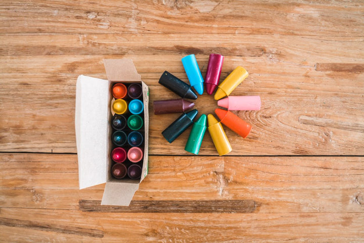 CRAYONS-Beeswax from Honey Sticks-CHUNKY