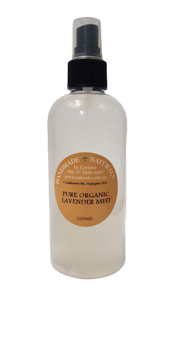 Pure Organic Lavender Water Mist (Hydrosol) from Handmade Naturals