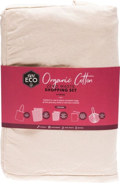 Zero Waste Shopping Set (8 Pack) - Ever Eco